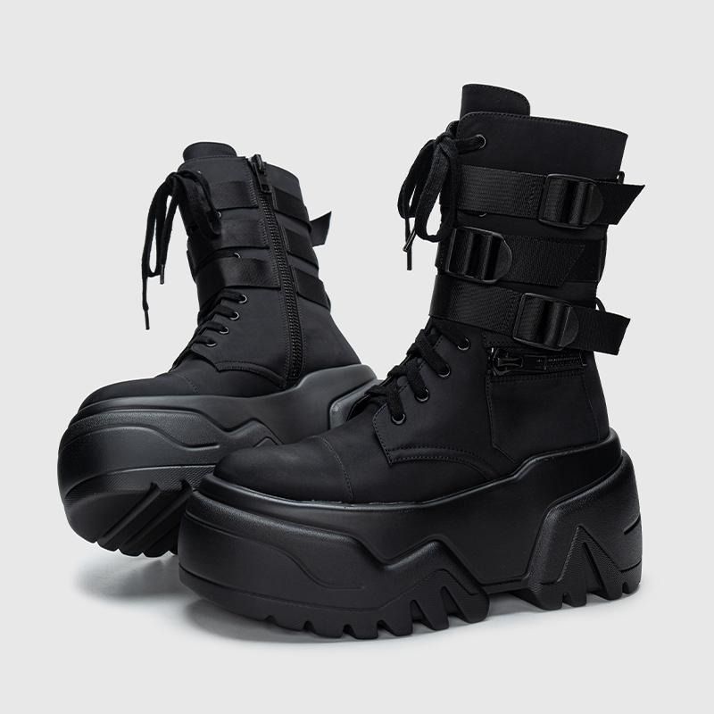 Super High Thick Sole 9cm Unisex Boots