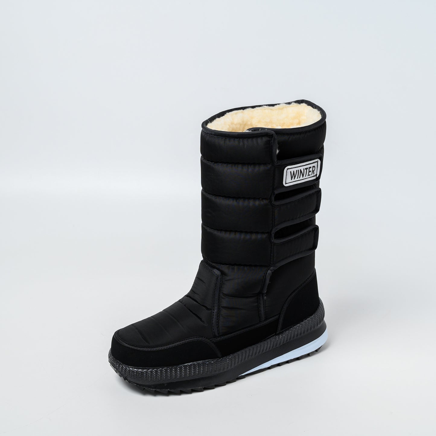 Casual Women's Plus Size High Tube Warm Cotton Shoes