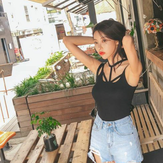 Women's Outer Wear Summer Tight New Halter Camisole