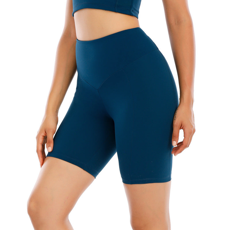 New Net Celebrity Yoga Women's Five-point Pants Stretch Tight
