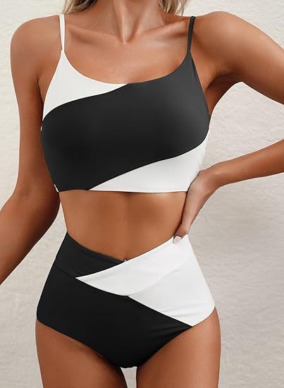 Cropped Color-blocked Slim-fit Inner Top