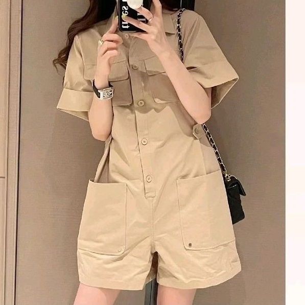Womens Stylish Slimming Casual One-piece Shorts