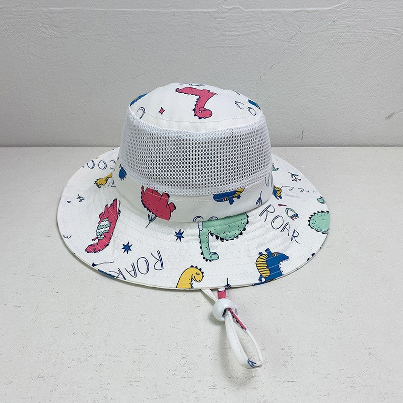 Summer Thin Breathable Mesh Bucket Hat