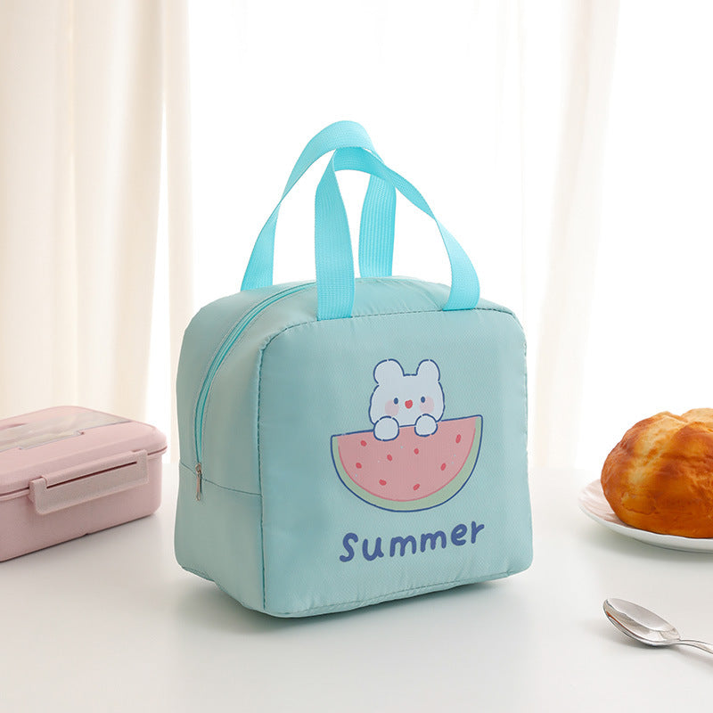Oxford Cloth Cartoon Bento Tote Bag