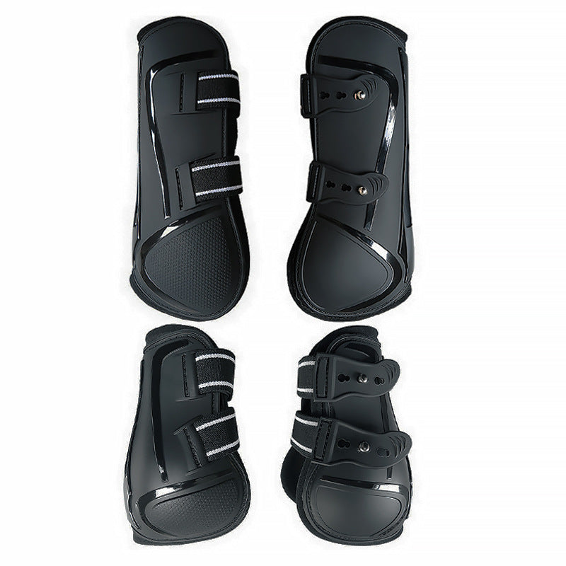 Color PU Hard Shell Barrier Horse Leg Guard