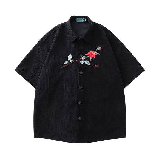 Male And Female Trendy Brand Loose Couple Shirt