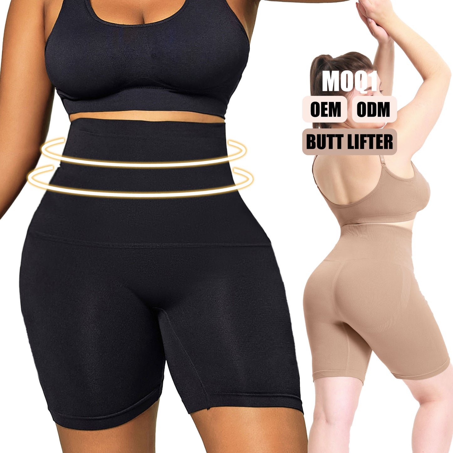 Enhanced Version Received Belly High Waist Safety Corset Without Curling Shaping Pants