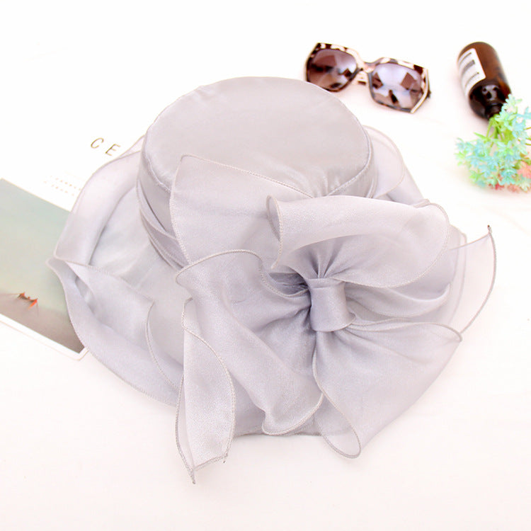 Beach  Large Brim Mesh Sun Hat