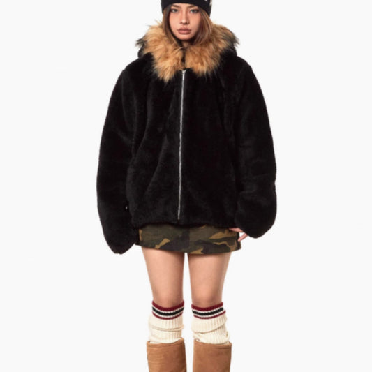 Winter Complex Thickened Warm Cotton Coat Loose