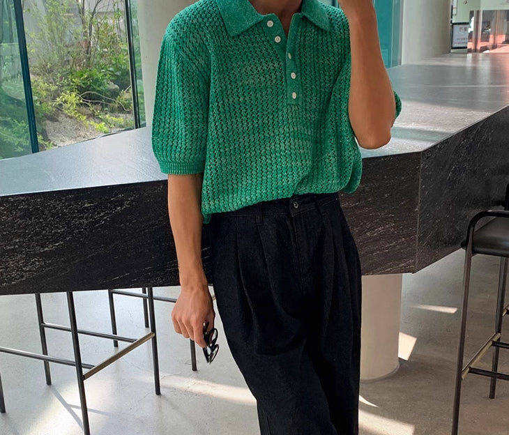 Men's Summer Loose Design Short Sleeve