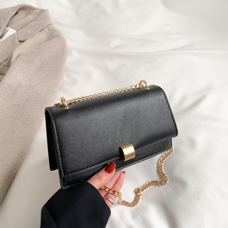 Popular Korean One-shoulder Crossbody Chain Small Square Bag