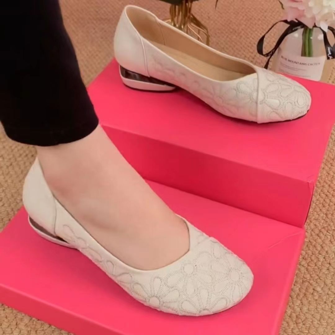 Fashionable British-style Shoes For Middle-aged And Elderly Mothers