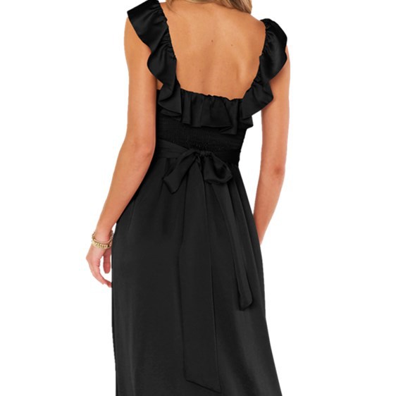 Women's Lace Up Dress Summer