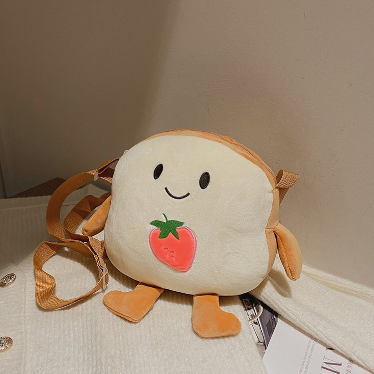Funny And Cute Plush Messenger Bag