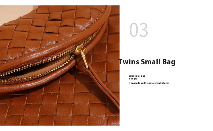 Crossbody Woven Bag New Premium Versatile Women's Bag