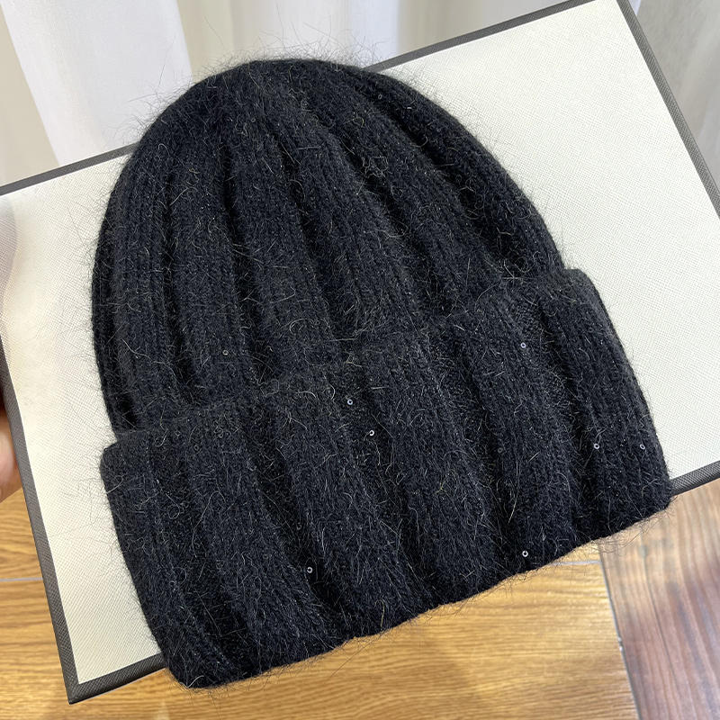 Woolen Korean Version Versatile Melon Skin Hat