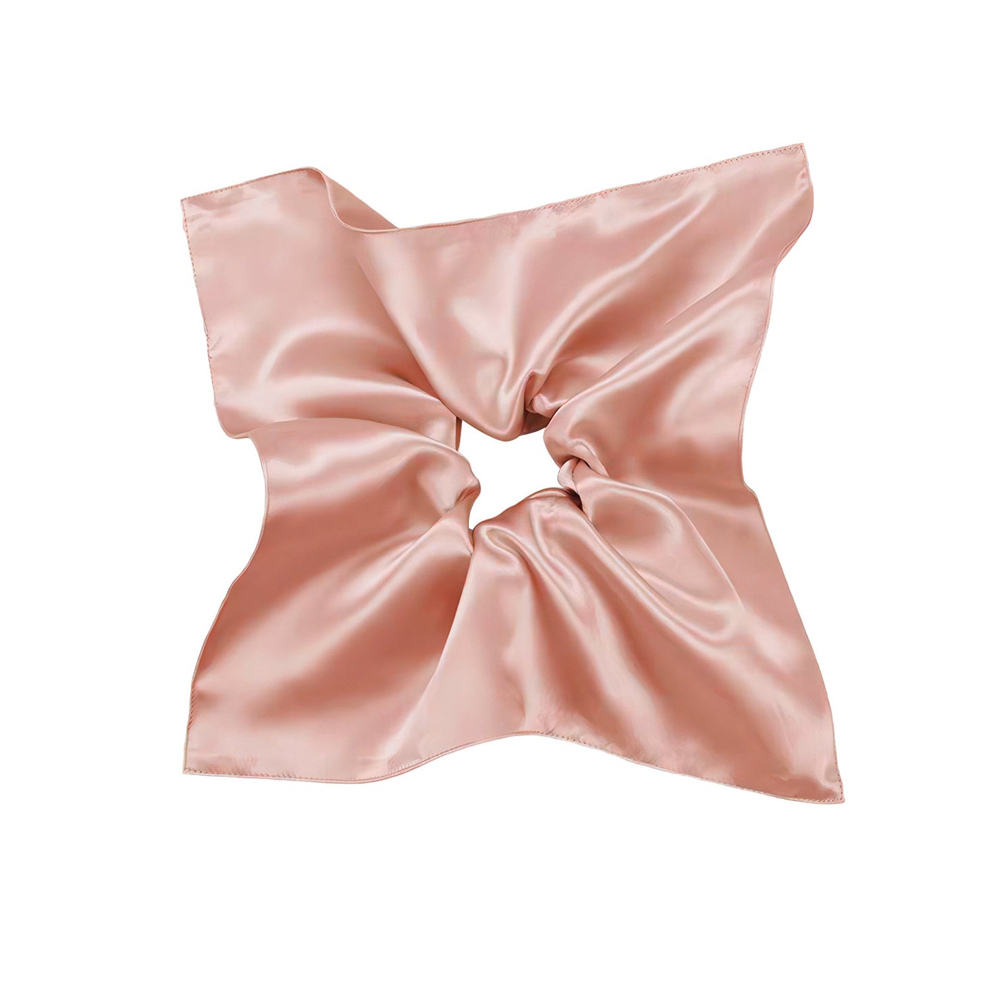 Square Hair Ring Wind Model Hair Accessories Solid Color