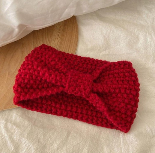 Wool Wide Brimmed Headband Hat Headwear Autumn And Winter Warm Headscarf