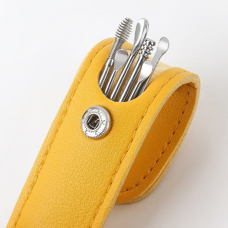 Fashion Stainless Steel Ear Pick 6-piece Set