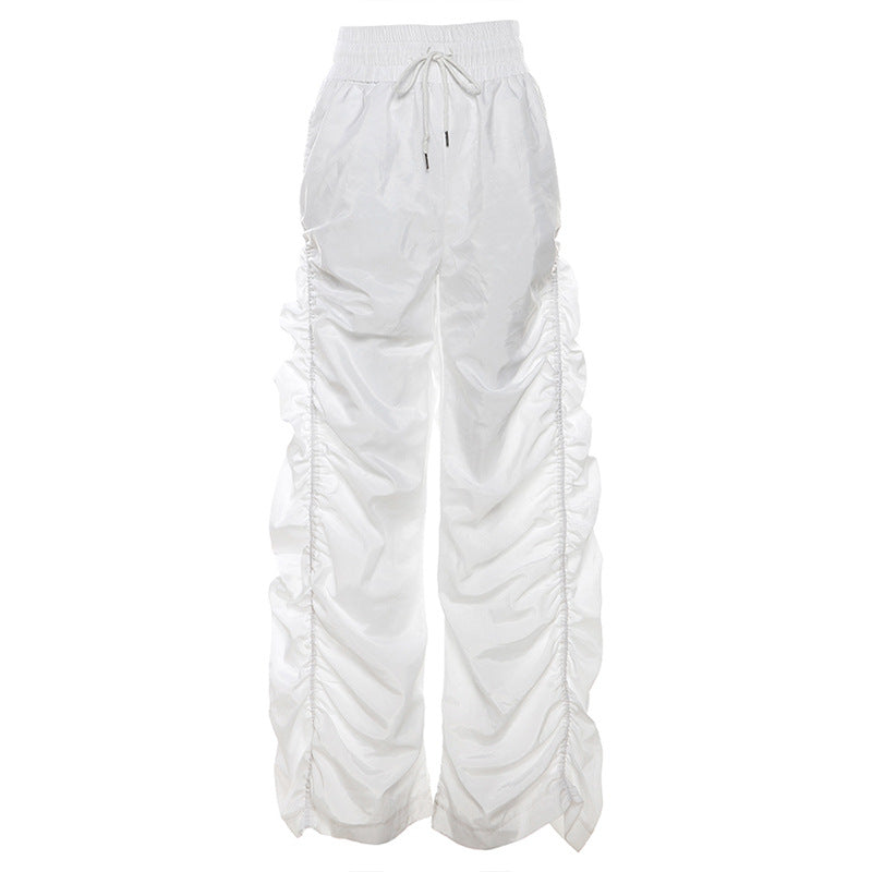 Fashion Street Shoot High Waist Casual Pants