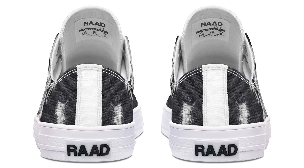 Fashion Print Couple Low-Top Canvas Shoes