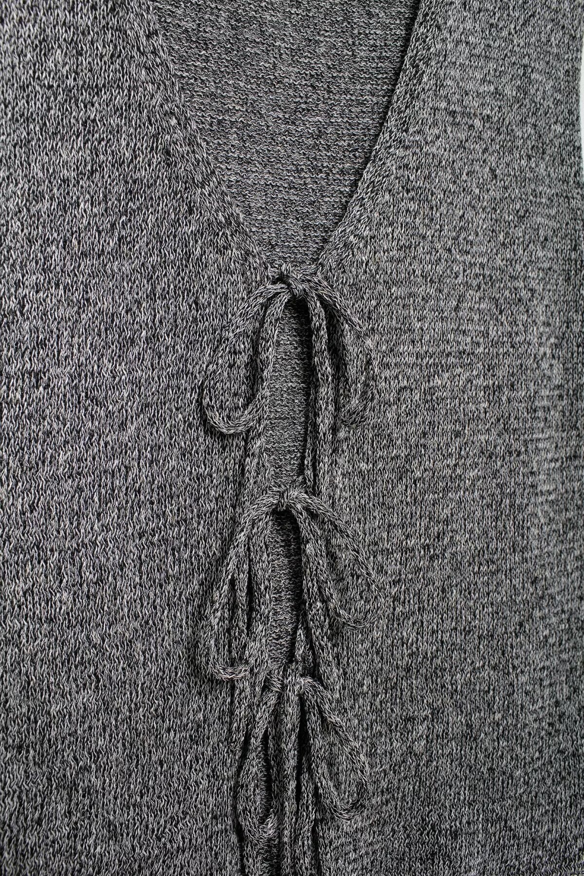 Women's European And American Knitted Vest Cardigan