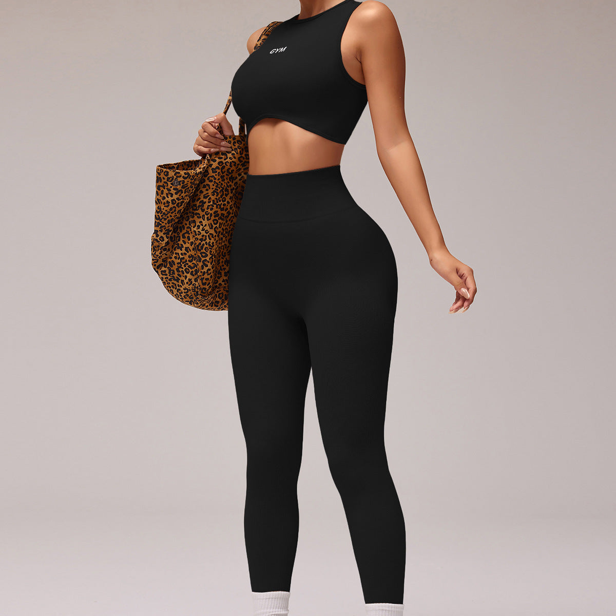 Womens Yoga Top And Pants Set