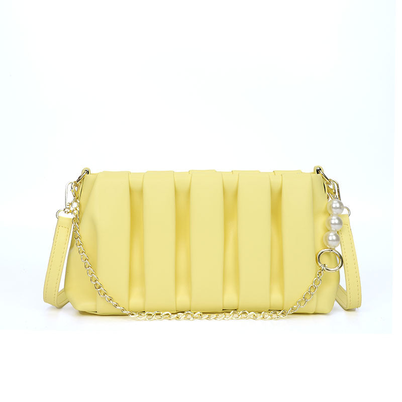 Women's Fashion Pleated Shoulder Underarm Bag