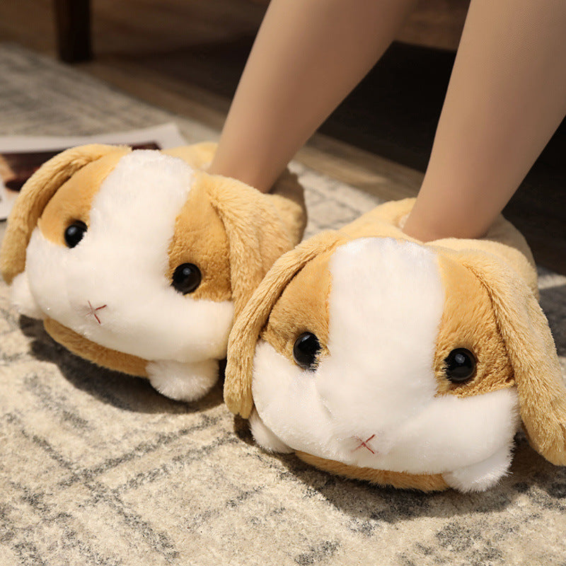 Women's Cute Home Cotton Slippers Men's