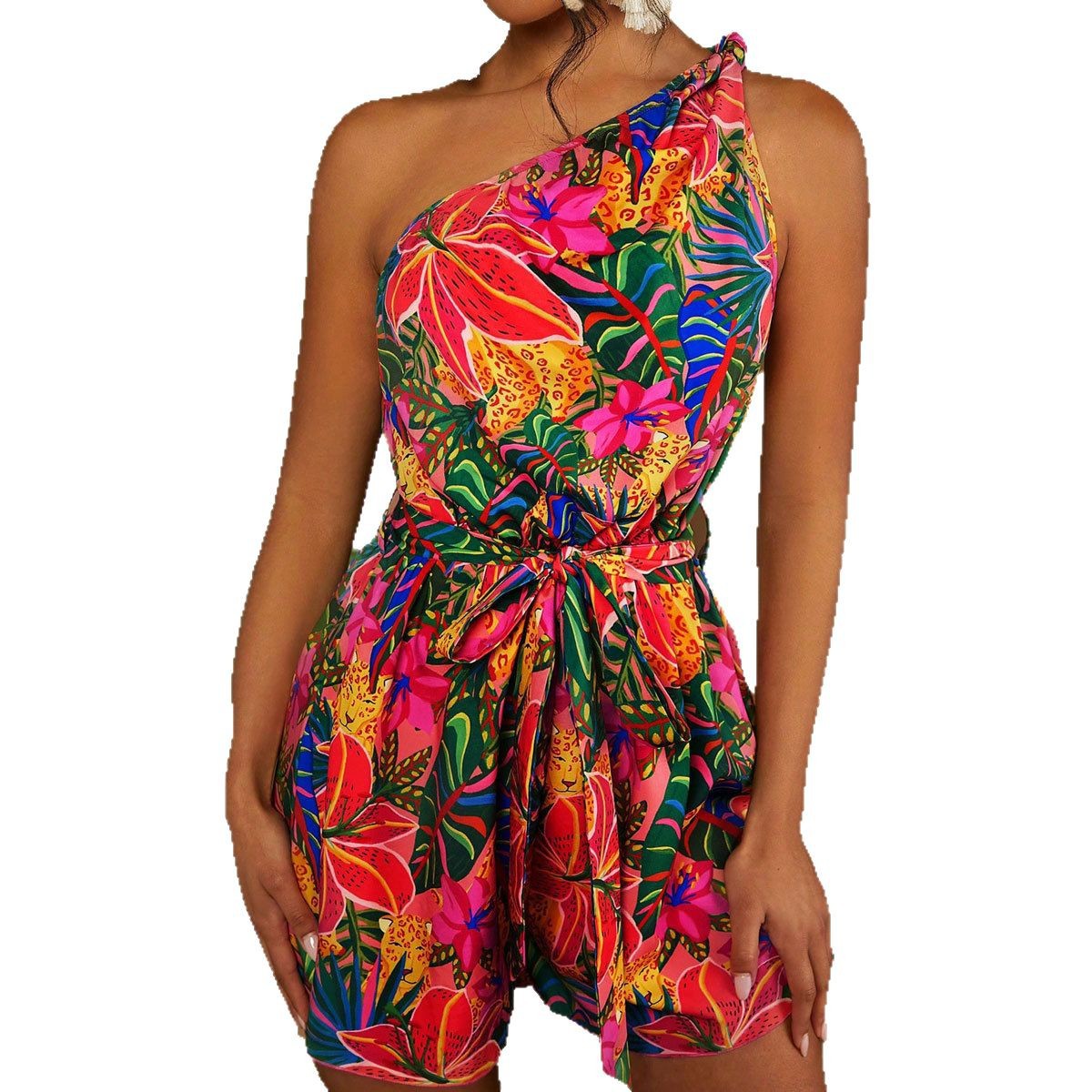 Hot Girl Off-the-shoulder Jumpsuit For Women