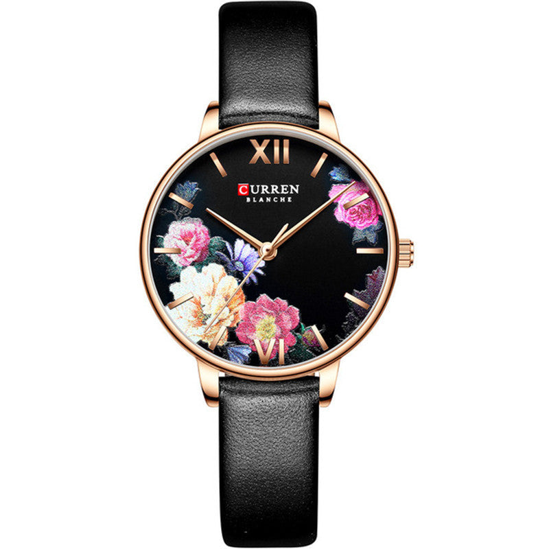 Fashion Simple Watch Women's Waterproof Belt Watch