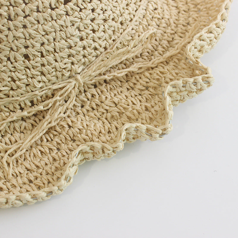 Spring And Summer Parent-child Straw Hat Raffia Handmade