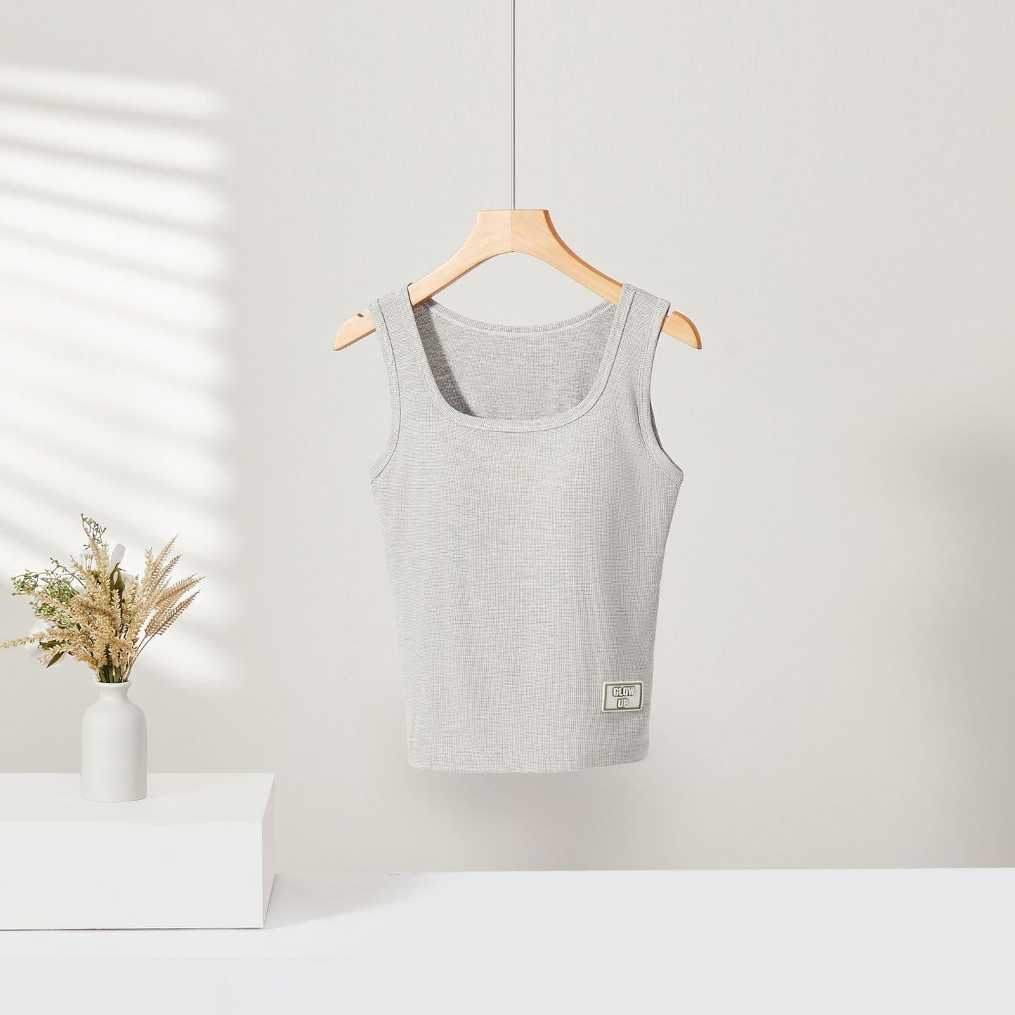 Women's Korean-style Square Collar Camisole Seamless Inner And Outer Wear