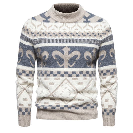 Amerikansk retro-sweater til mænd