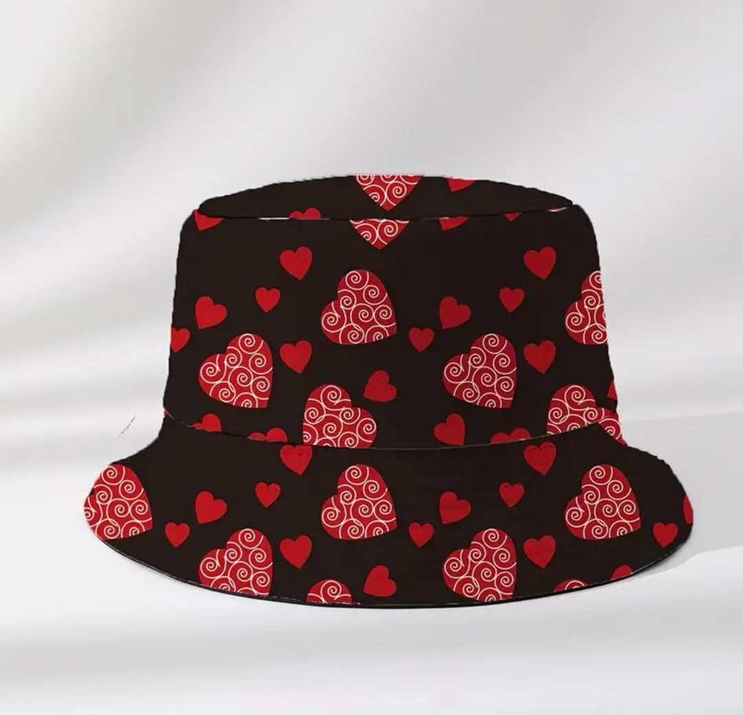 Creative Pattern Series Double-sided Wear Sunshade Breathable Bucket Hat