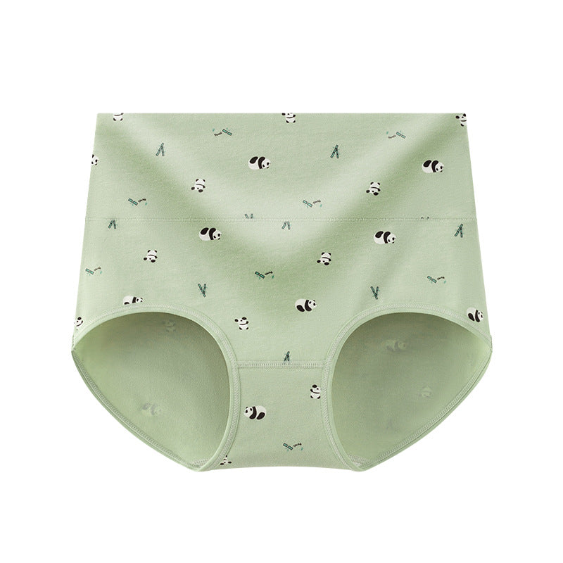 Antibacterial High Waist Belly Shaping Panties Cotton Hip Lifting