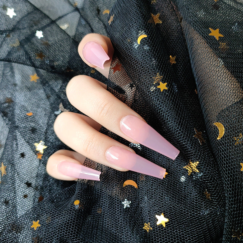 Matte Matte Super Long Ballet Nail