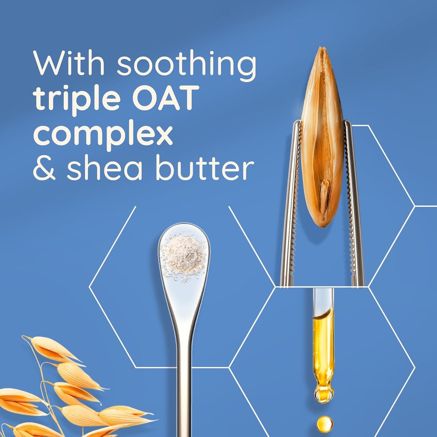 Aveeno Loción Hidratante Para Aliviar La Piel, Con Triple Complejo De Avena Calmante Y Manteca De Karité, Adecuada Para Pieles Sensibles, Hidratación Intensa De 72 Horas, Ayuda a Aliviar La Piel Muy