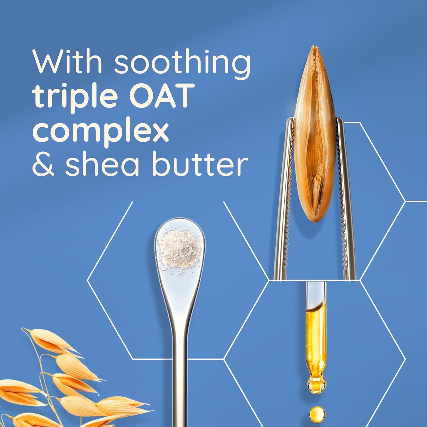 Aveeno Loción Hidratante Para Aliviar La Piel, Con Triple Complejo De Avena Calmante Y Manteca De Karité, Adecuada Para Pieles Sensibles, Hidratación Intensa De 72 Horas, Ayuda a Aliviar La Piel Muy