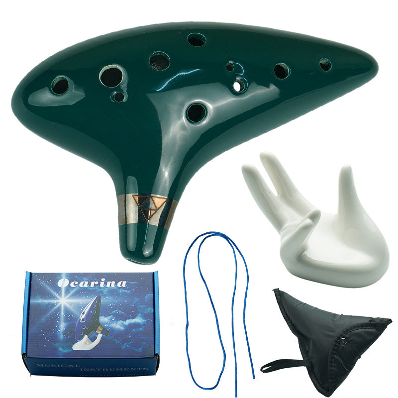 Legend of Zelda 12-hole Alto C key Ocarina