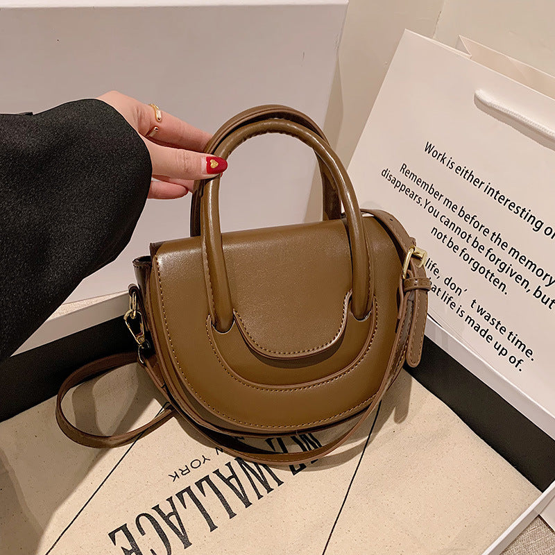 Women's Fashionable And Versatile Simple Single Shoulder Crossbody Bag