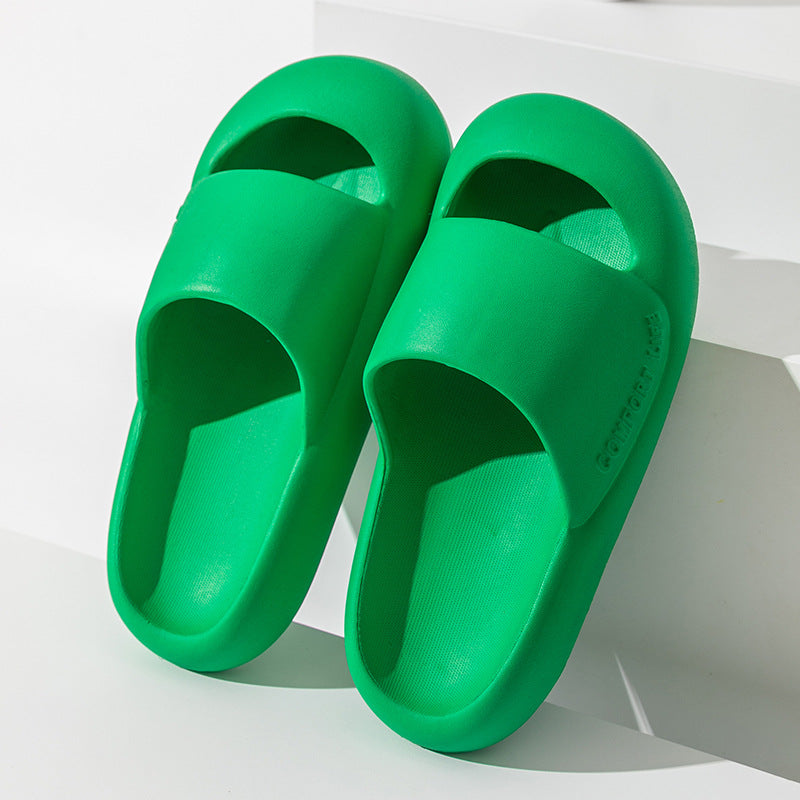 New Thick Bottom Indoor Home Non-slip Outdoor Wear Slippers