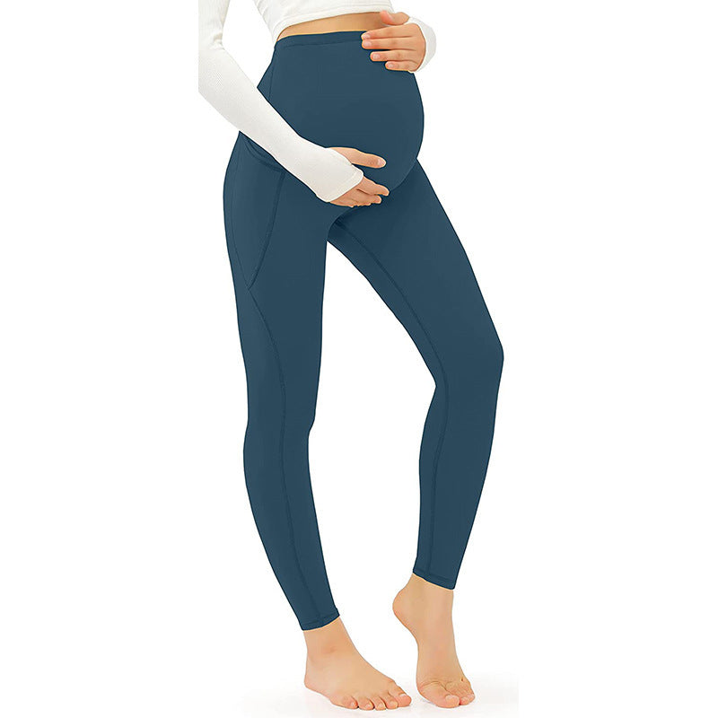 Belt Maternity Yoga Maternity Pants  Abdominal