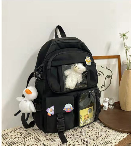 Fashion Backpack Simple And Lightweight Large Capacity