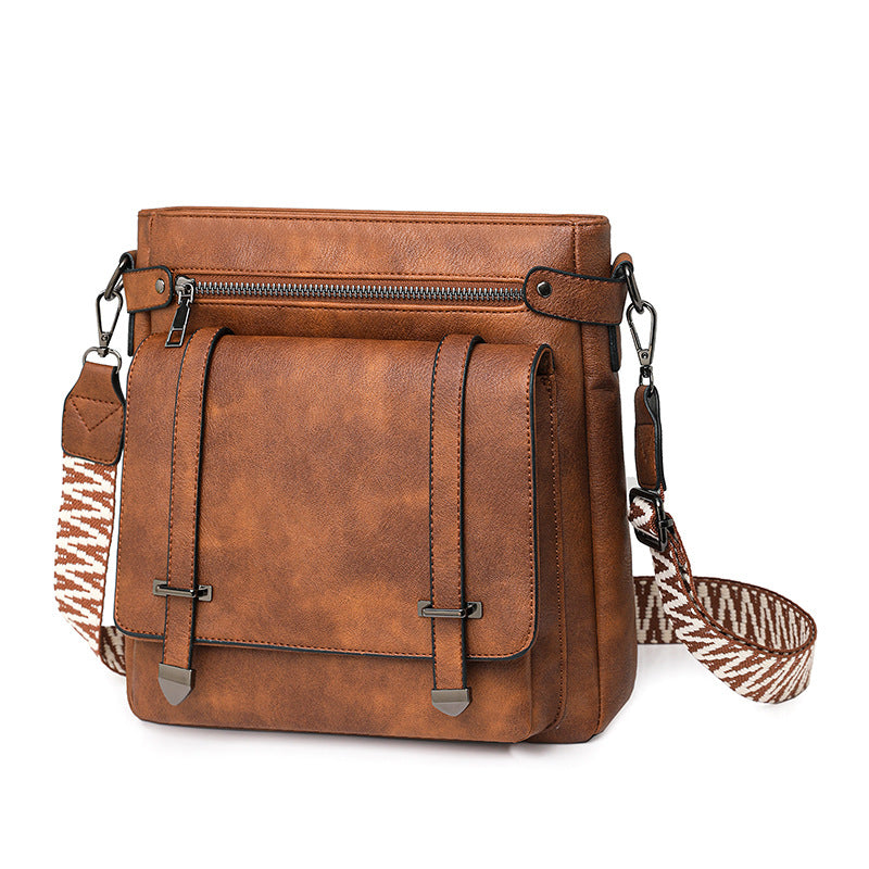 Women's Shoulder Personality Large Capacity Multi-pocket Bucket Bag
