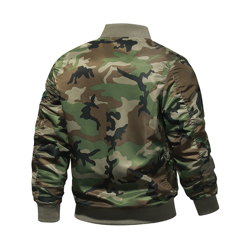 New Thickened Camouflage Autumn And Winter Coat Men's Plus Size