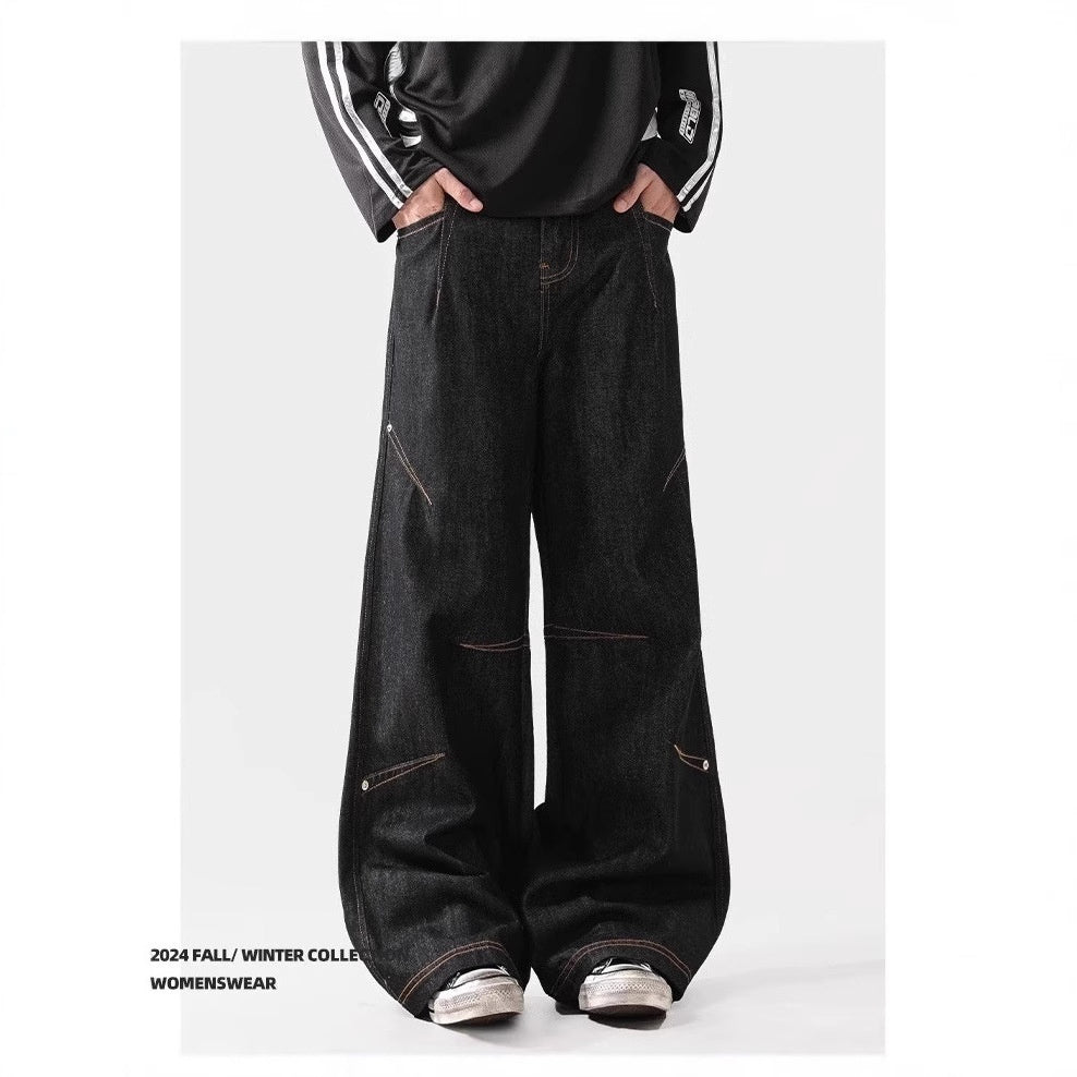 Deconstructing Design Sense Denim American Cleanfit Wide Leg Pants