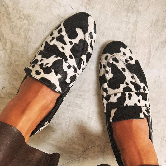 Womens Round-Toe Plus-Size Casual Shoes