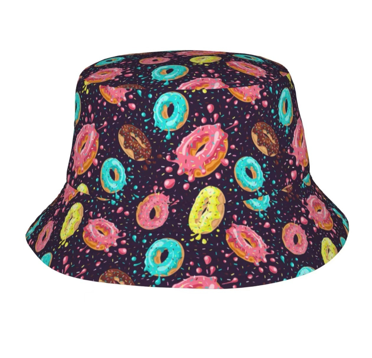 Creative Pattern Series Double-sided Wear Sunshade Breathable Bucket Hat