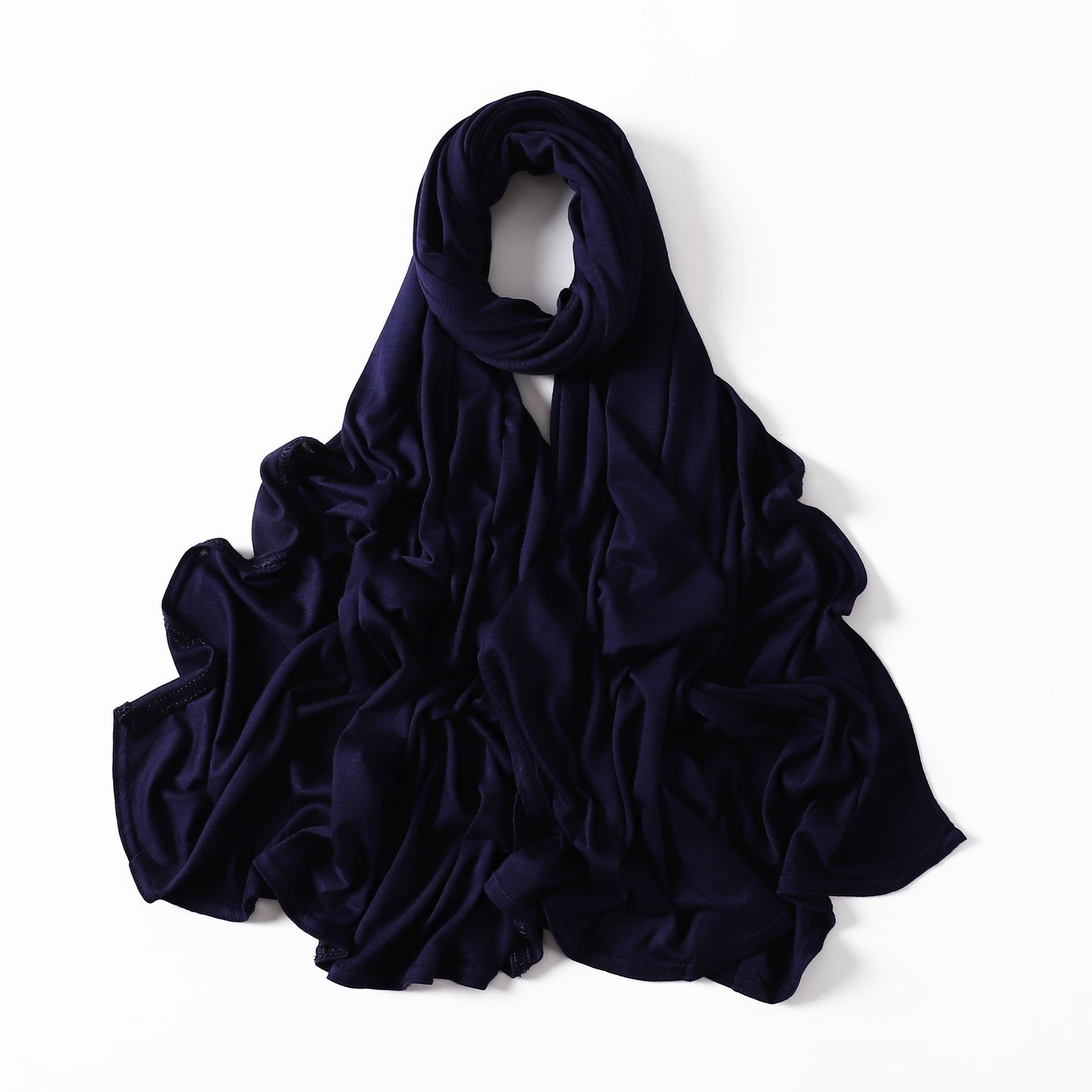 35 Colors Malaysia Pure Color Modal Curling Mercerized Cotton Scarf
